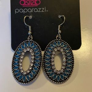 Blue earrings